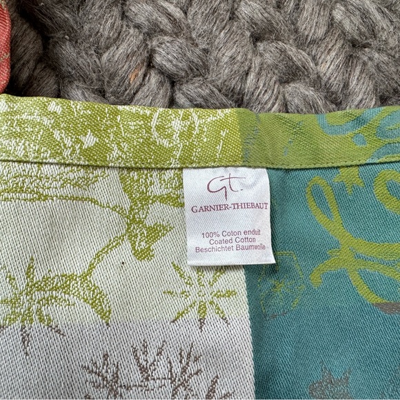 Garnier-Thiebaut coated cotton apron - Picture 8 of 8